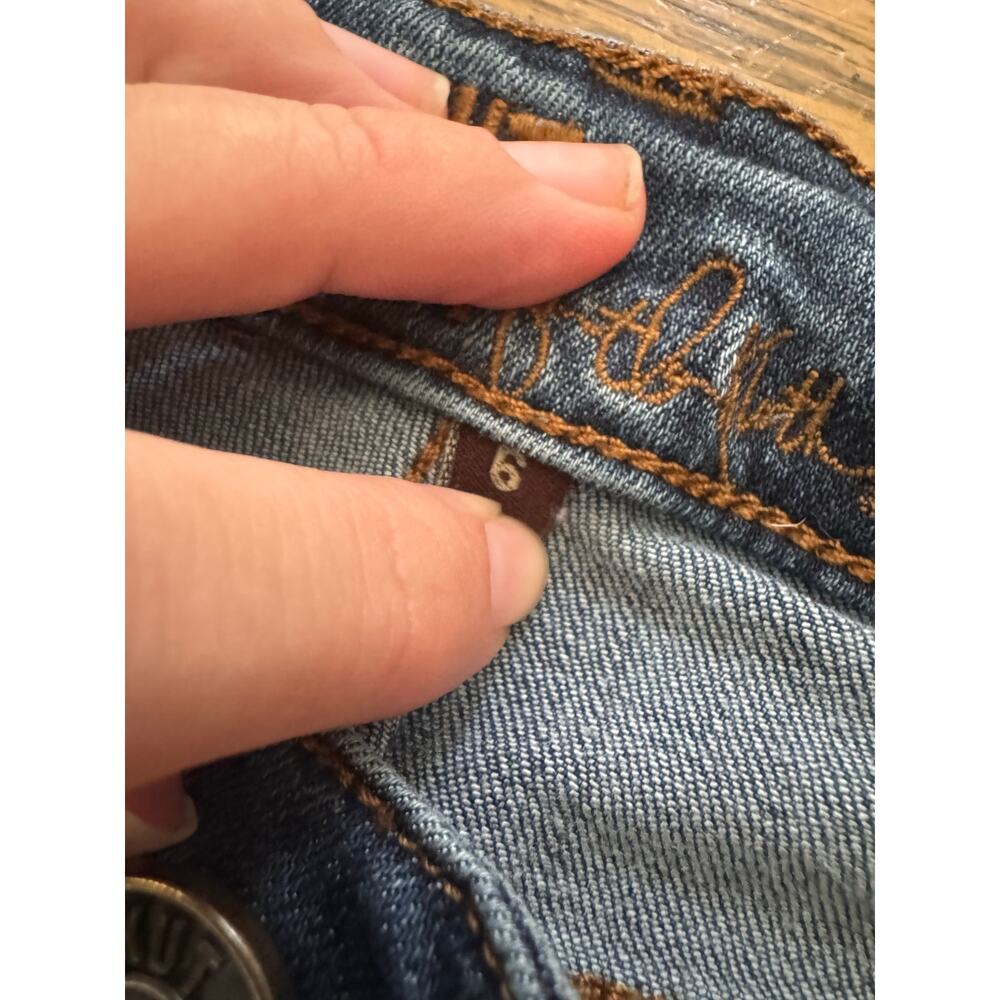 Kut From The Kloth Boyfriend Jeans Medium Wash Size 6 - Picture 7 of 11
